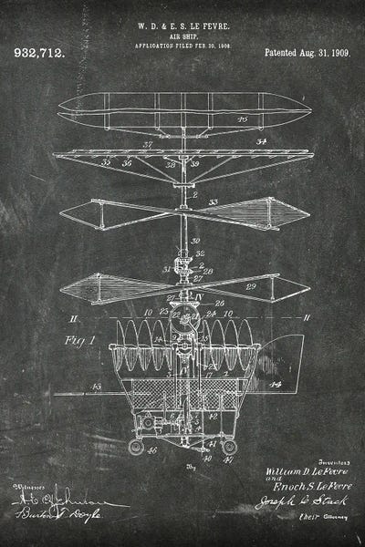 Air Ship Patent I