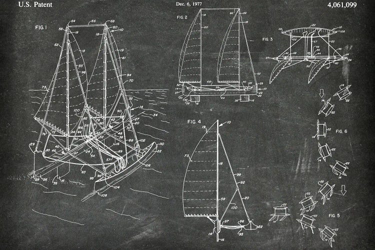 Outrigger Sailboat Patent I