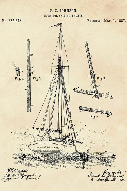 Boom For Sailing Yachts Patent II
