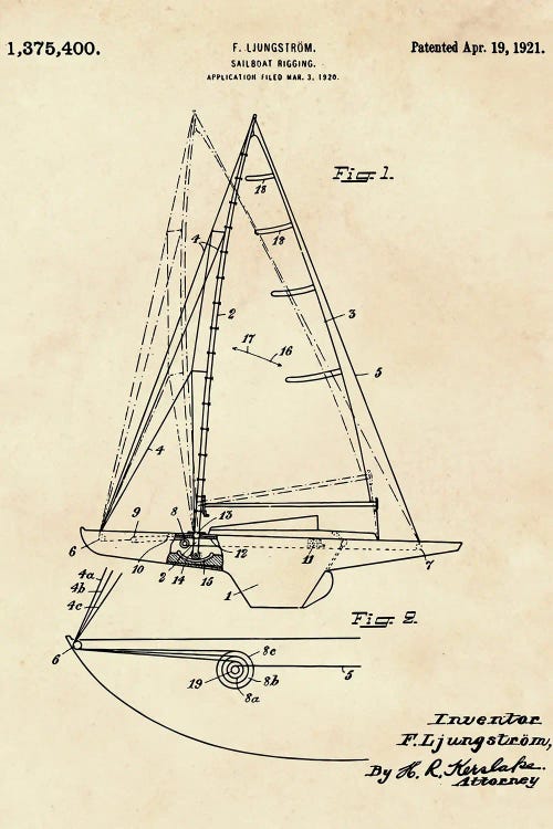 Sailboat Rigging Patent II