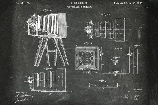 Paul Rommer: Photographic Camera Patent VIII by Paul Rommer