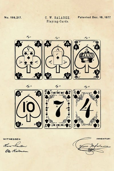 Paul Rommer: Playing Cards Patent II by Paul Rommer