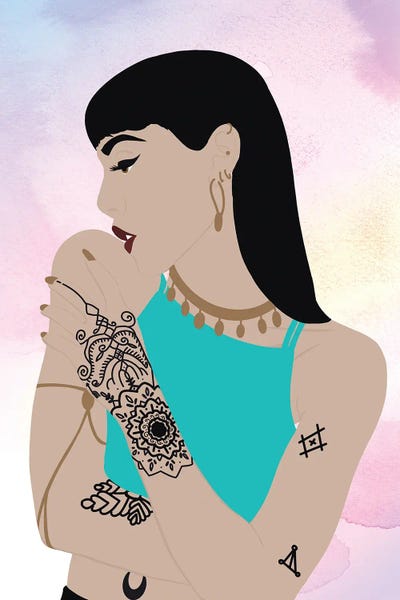 People: Fashion Woman Portrait VI by Paul Rommer