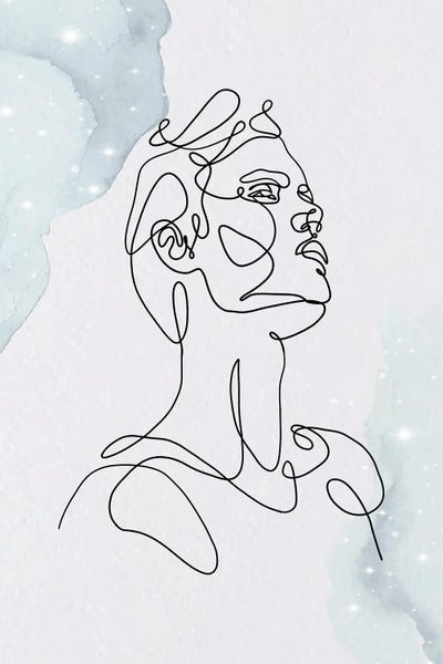 People: Man Minimalist Poster II by Paul Rommer