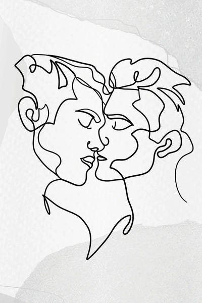 People: Man Minimalist Poster IV by Paul Rommer