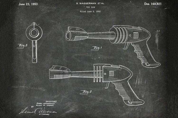 Toy Gun Patent I