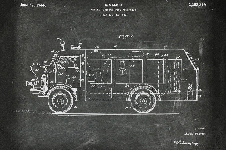 Mobile Fire Fighting Apparatus Patent I