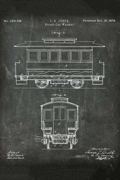 Street-Car Warmer Patent I