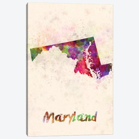 Maryland Canvas Print #PUR496} by Paul Rommer Canvas Wall Art