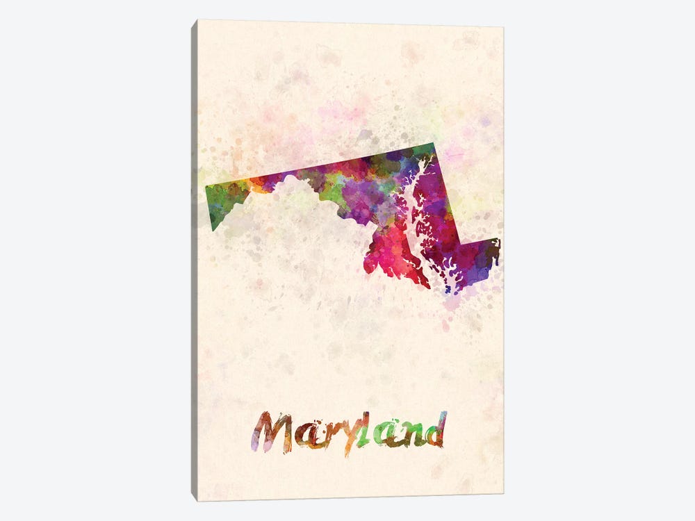 Maryland by Paul Rommer 1-piece Canvas Art Print