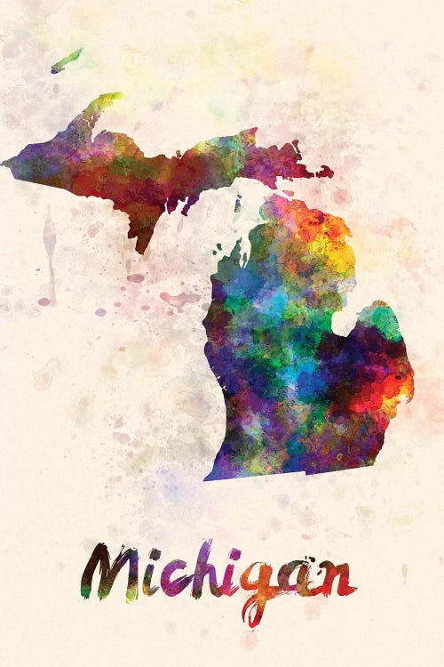 Michigan by Paul Rommer canvas print