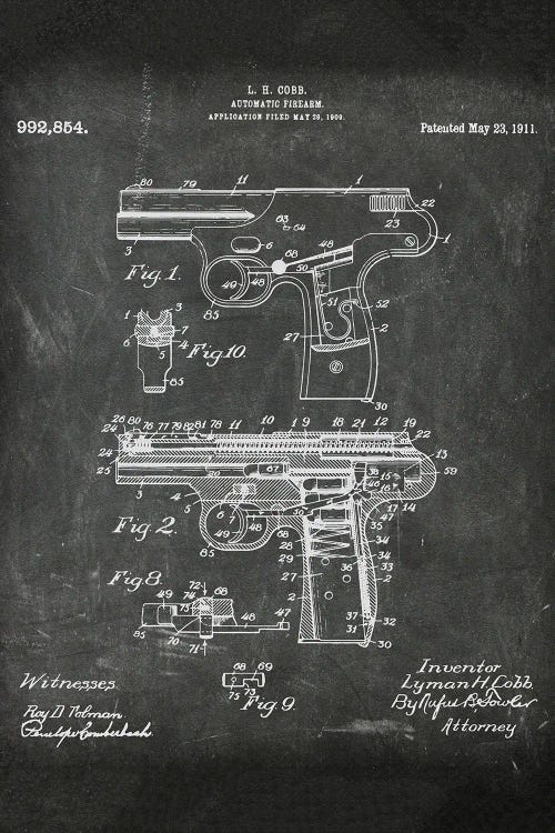 Automatic Firearm Patent I