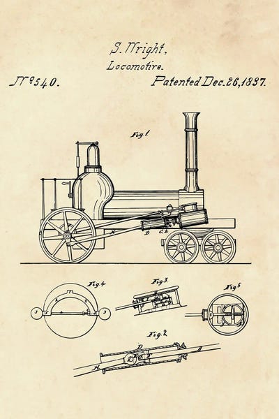 Locomotive Patent X