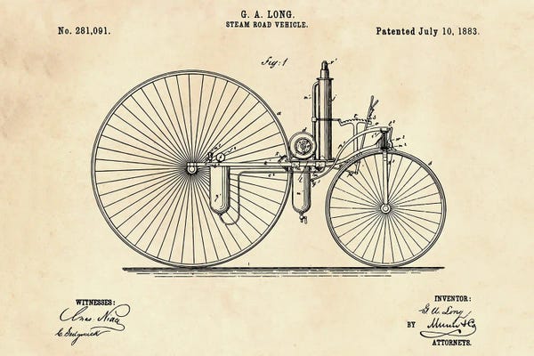 Steam Road Vehicle Patent II