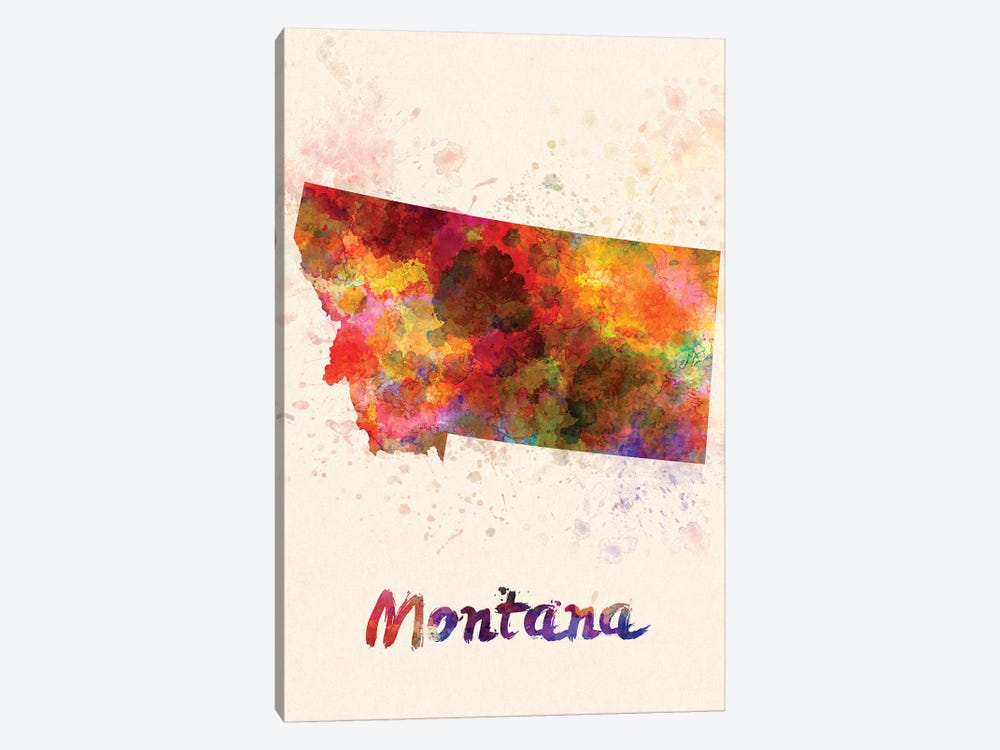 Montana by Paul Rommer 1-piece Canvas Print