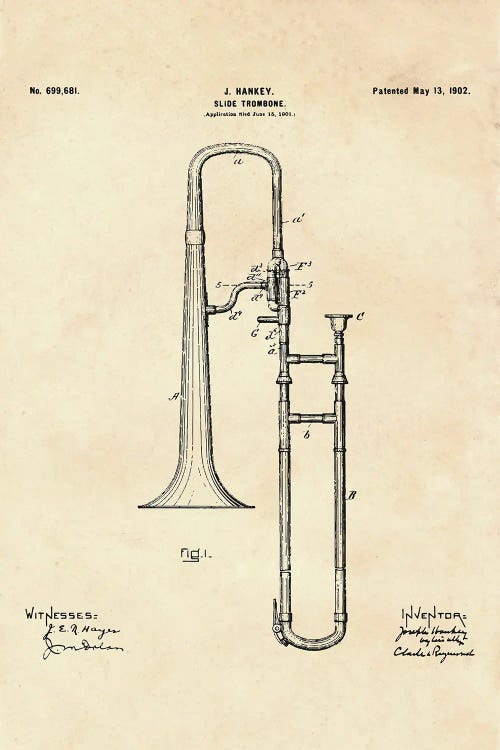 Slide Trombone Patent II
