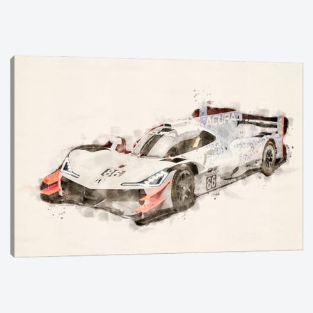 Acura Formula 1 Tuning Canvas Print #PUR5251} by Paul Rommer Canvas Wall Art