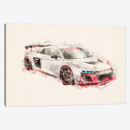 Audi Tuning  R8 LMS GT4 Canvas Print #PUR5252} by Paul Rommer Canvas Art