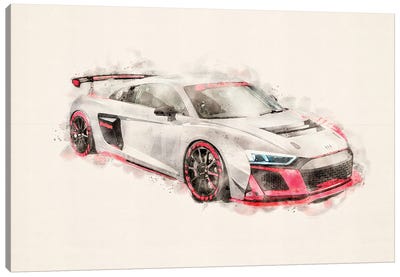 Audi Tuning  R8 LMS GT4 Canvas Art Print