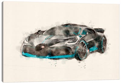 Bugatti Veyron IX Canvas Art Print