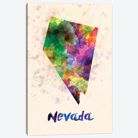 Nevada Canvas Print #PUR527} by Paul Rommer Canvas Artwork