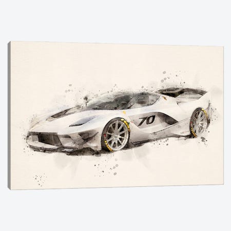 Ferrari FXX Evo Canvas Print #PUR5283} by Paul Rommer Canvas Art Print