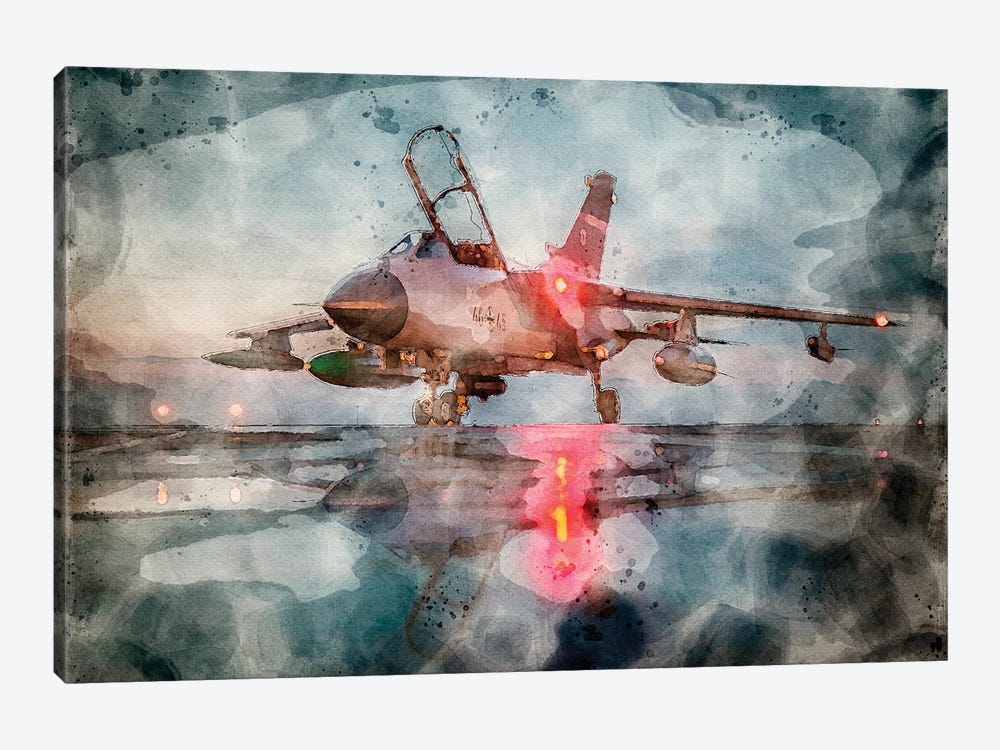 Tornado Fighter Plane by Paul Rommer 1-piece Art Print