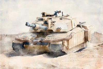 Tank by Paul Rommer canvas print