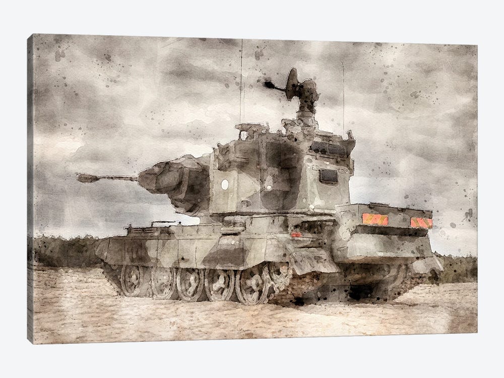 Tank VI by Paul Rommer 1-piece Canvas Wall Art
