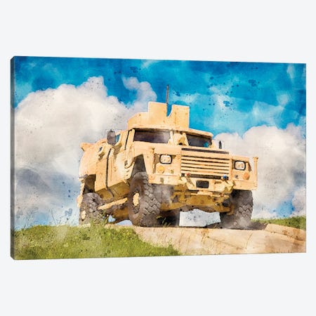 Armas Joint Light Tactical Vehicle Canvas Print #PUR5298} by Paul Rommer Canvas Artwork