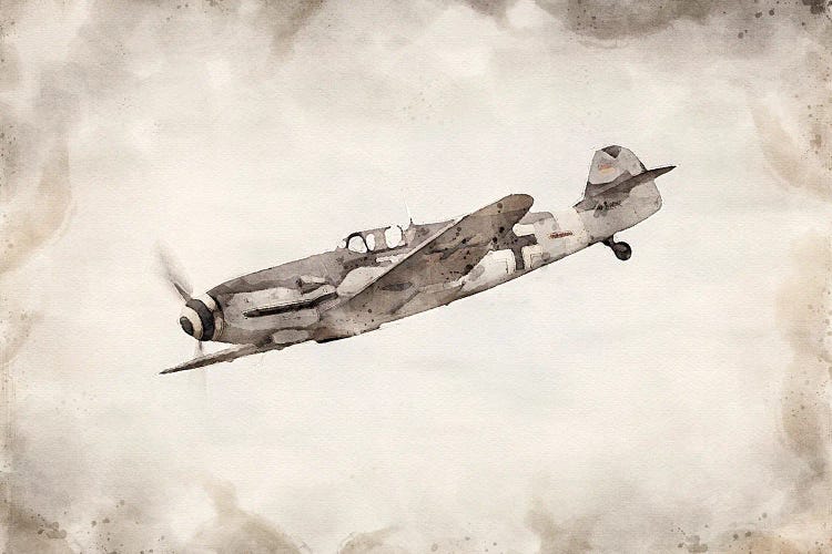 World War II Airplane by Paul Rommer wall art