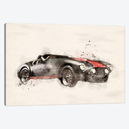 Ferrari Retro MCMLIII Canvas Print #PUR5336} by Paul Rommer Canvas Artwork