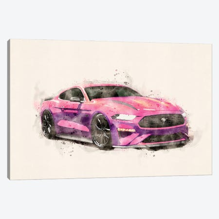 Ford  Mustang St MMXX Canvas Print #PUR5338} by Paul Rommer Canvas Print