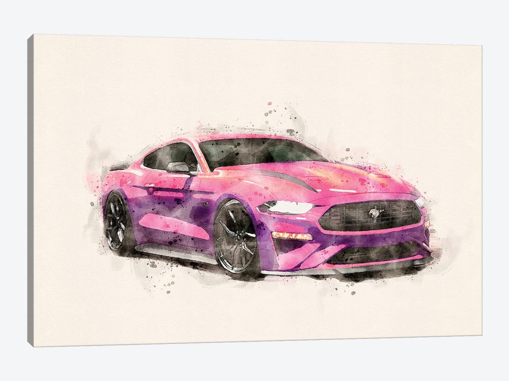 Ford  Mustang St MMXX by Paul Rommer 1-piece Art Print