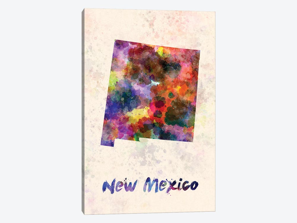 New Mexico by Paul Rommer 1-piece Canvas Art Print