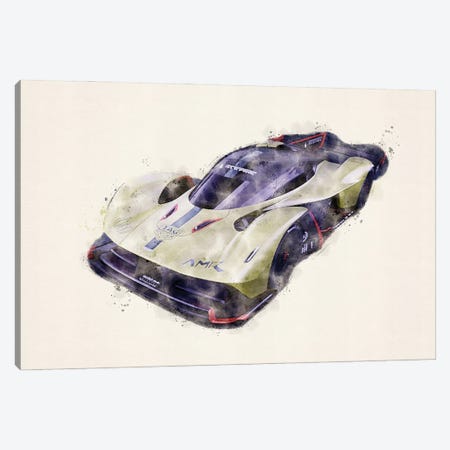 Aston Martin Valkyrie AMR Pro Canvas Print #PUR5340} by Paul Rommer Canvas Artwork