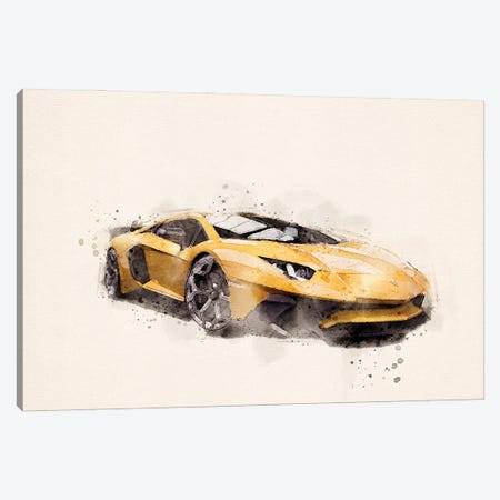 Lamborghini Aventador v II Canvas Print #PUR5344} by Paul Rommer Canvas Print