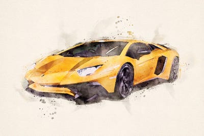 Lamborghini Aventador Torado Hp-750 by Paul Rommer canvas print