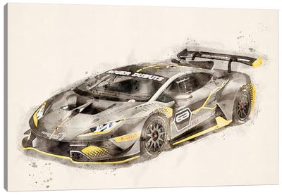 Lamborghini Tuning Canvas Art Print - Lamborghini