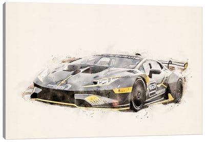 Lamborghini Tuning v II Canvas Art Print - Lamborghini