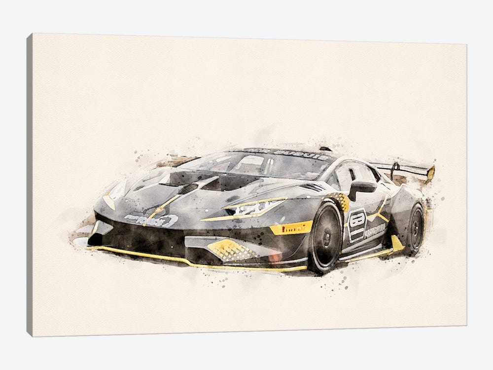 Lamborghini Tuning v II by Paul Rommer 1-piece Canvas Art Print