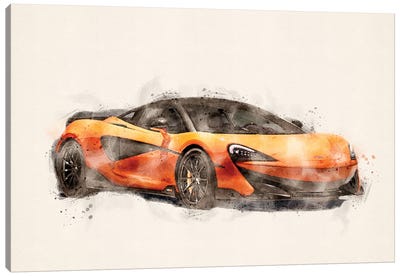 McLaren 600 Hp V II Canvas Art Print