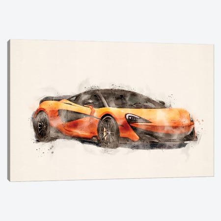 McLaren 600 Hp V II Canvas Print #PUR5351} by Paul Rommer Art Print