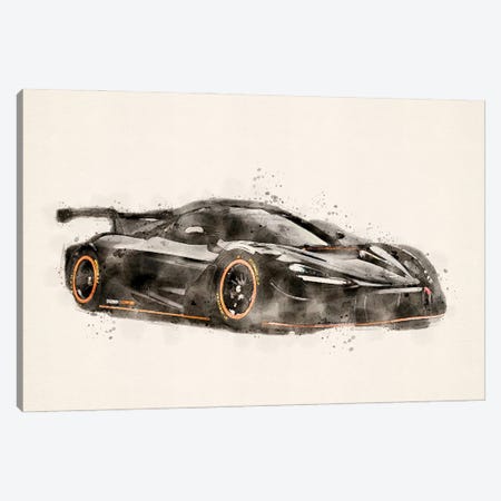McLaren 720S GT3X Canvas Print #PUR5353} by Paul Rommer Art Print