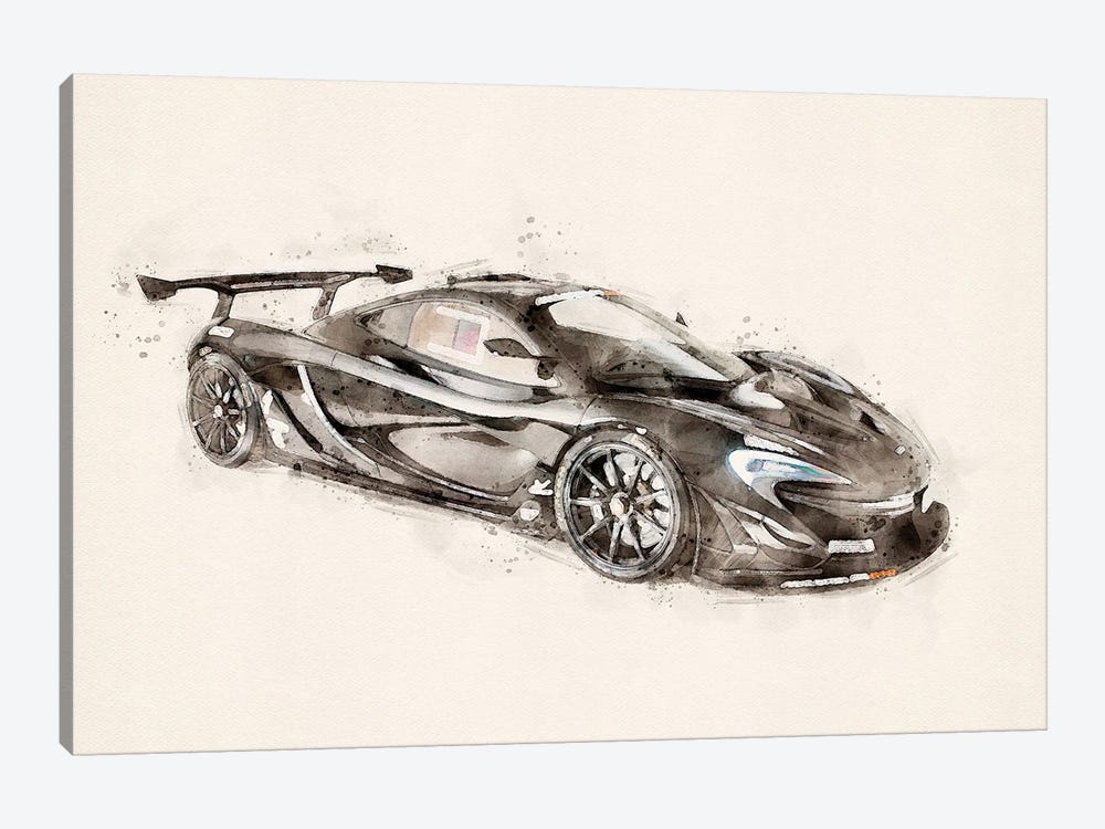 McLaren GTR V II by Paul Rommer 1-piece Canvas Art Print