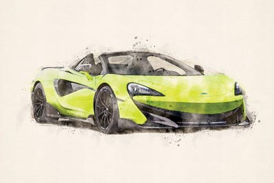 McLaren Spider V II by Paul Rommer canvas print