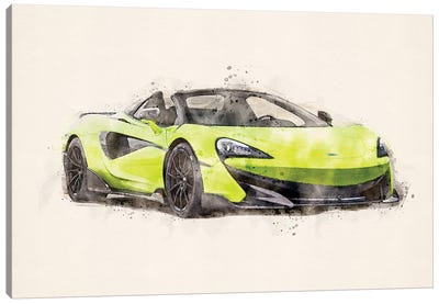 McLaren Spider V II Canvas Art Print