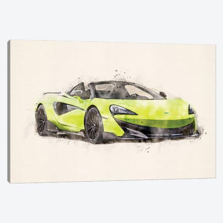 McLaren Spider V II Canvas Print #PUR5356} by Paul Rommer Canvas Artwork