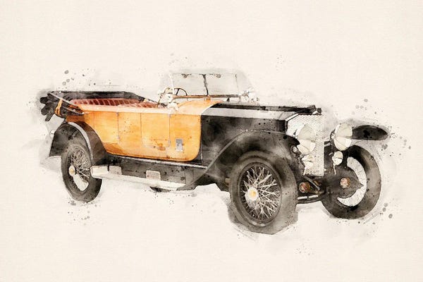 Mercedes-Benz: Mercedes Benz Retro V II by Paul Rommer