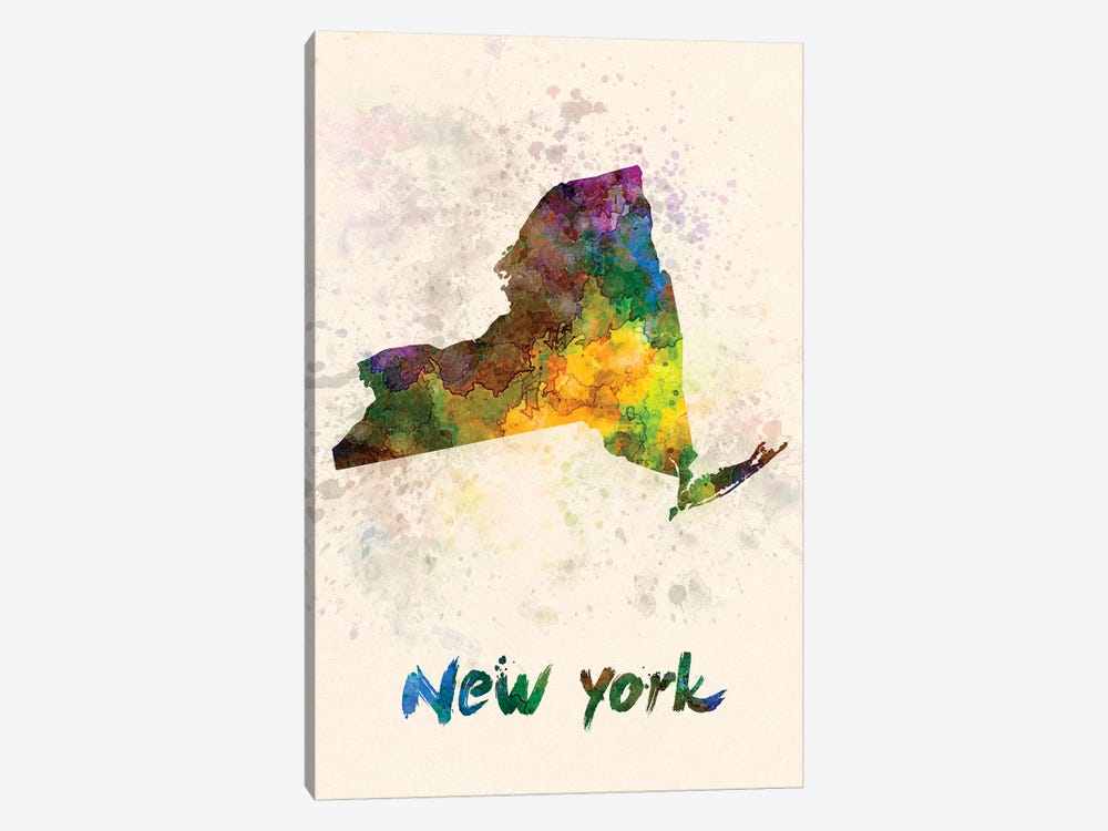 New York by Paul Rommer 1-piece Art Print